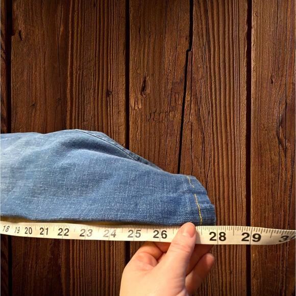 Levi's Curvy 549 Bootcut Denim Blue Jeans CW-2014 Size 12 - Picture 3 of 11